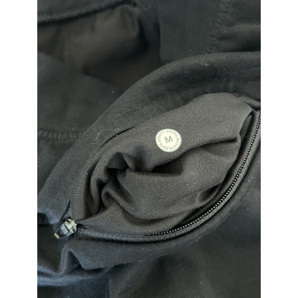 LULULEMON City Sweat Pants Classic Thermo Men's Size Medium  Black {M5707S} - Picture 4 of 5